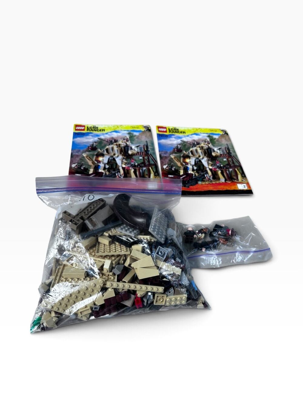 LEGO 79110 The Lone Ranger Silver Mine Shootout Likely Complete Minifigs Manuals